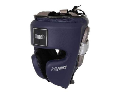 Шлем боксерский Clinch Punch 2.0 темносине-бронзовый C145