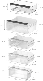Встраиваемый двухкамерный холодильник Bosch KIN96SFD0