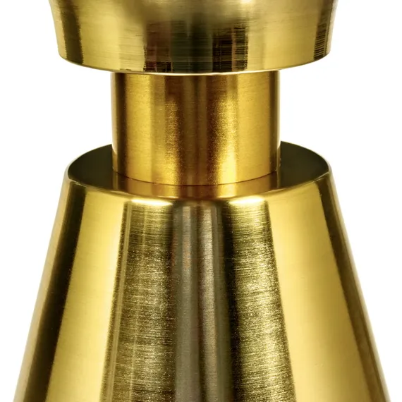 Кофейный столик Atlant диам.45см x 54см, золотой, металл, керамика
