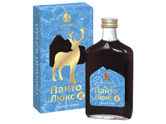 Пантолюкс 6 — безалкогольный фитопанториновый бальзам  250 мл
