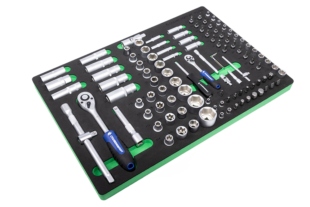 TU-109 Ложемент с ручным инструментом 109 предметов