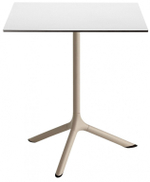 Стол ламинированный обеденный Scab Design Tripe, тортора, белый