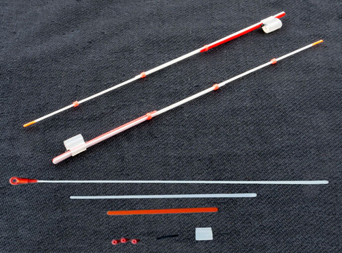 Кивок лавсановый тройной на силиконе NOD S-LS18 (140 мм, жёсткость 0,25)