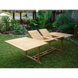 Neapel 240-320, стол обеденный натуральный, тик