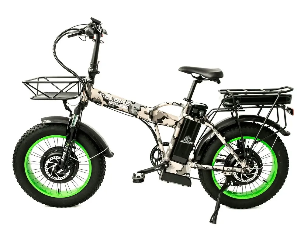 Электрофэтбайк Elbike Taiga 3 Twix 2000 (Camouflage)