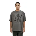 Футболка Волчок Orthrus серая