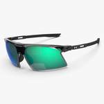 Спортивные очки Scicon Aerobeam Titanium Sunglasses Black Crystal Multi Mirror Green + Pink