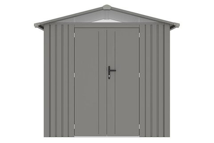 Сарай металлический BlackFox Panorama A, серый