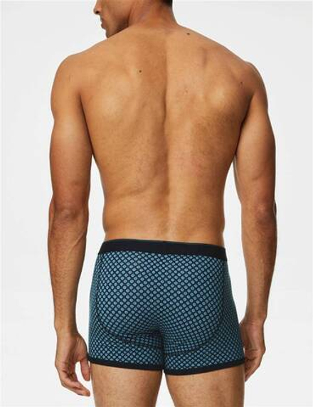 M&S Набор из 5 боксеров Cool & Fresh™ Trunk Set, синий