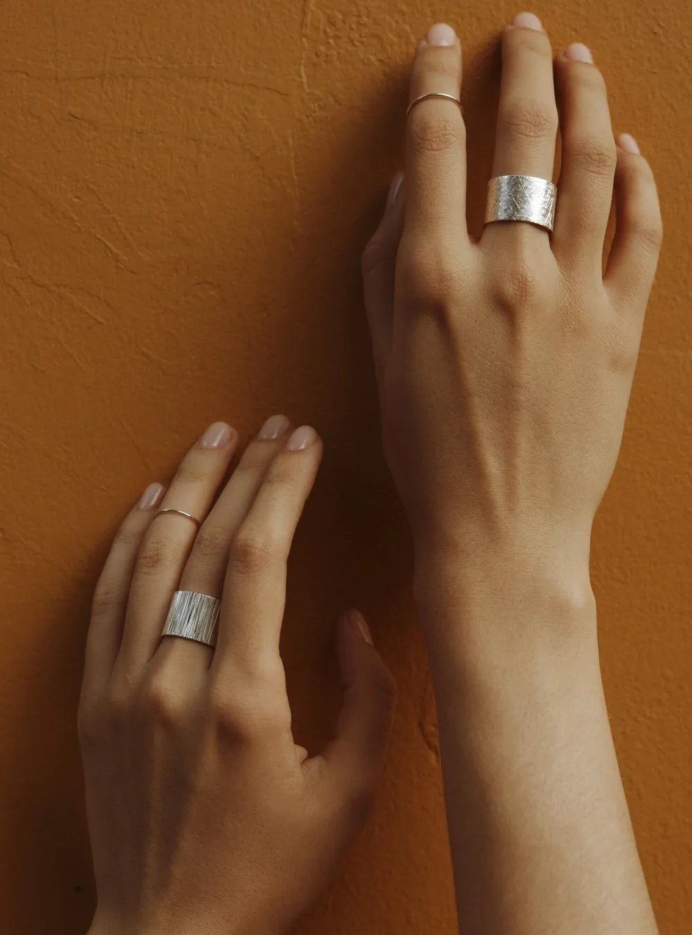 Кольцо Лёд широкое