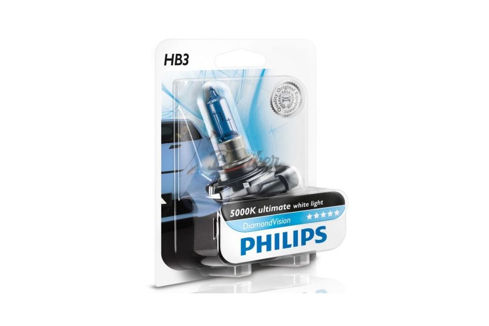 Галогенные автолампы Philips Diamond Vision Ultimate white light HB3, (шт.)