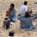 Шорты Смерч #4 Длинные Голубые