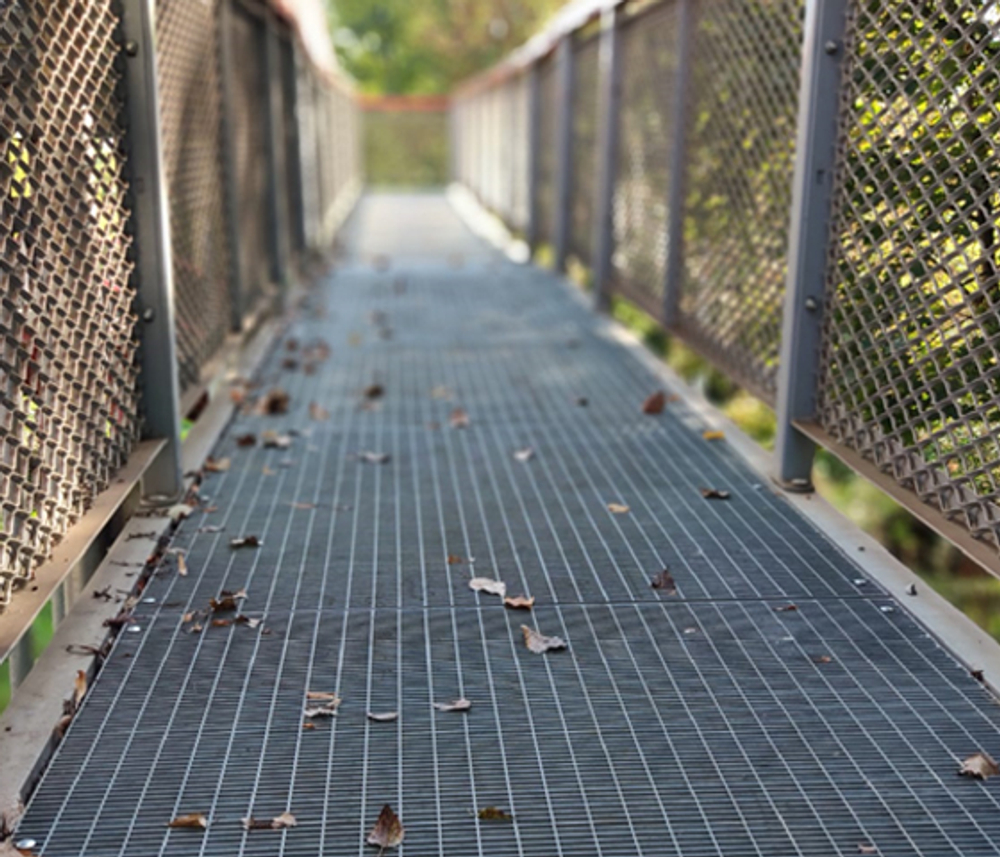 ТМС Настил решетчатый прессованный 1500х1000 (гор.цинк) 33×33 40×3