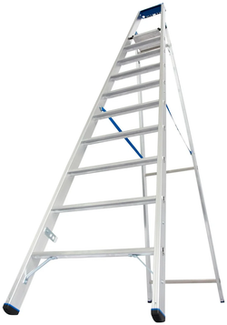 STABILO Свободностоящая стремянка, 10 ступеней (124562)