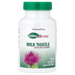 NaturesPlus, Herbal Actives, расторопша, 250 мг, 60 капсул