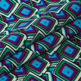 Ткань Штапель 90 г/м² 100% вискоза шир.145 см цв.02 синий