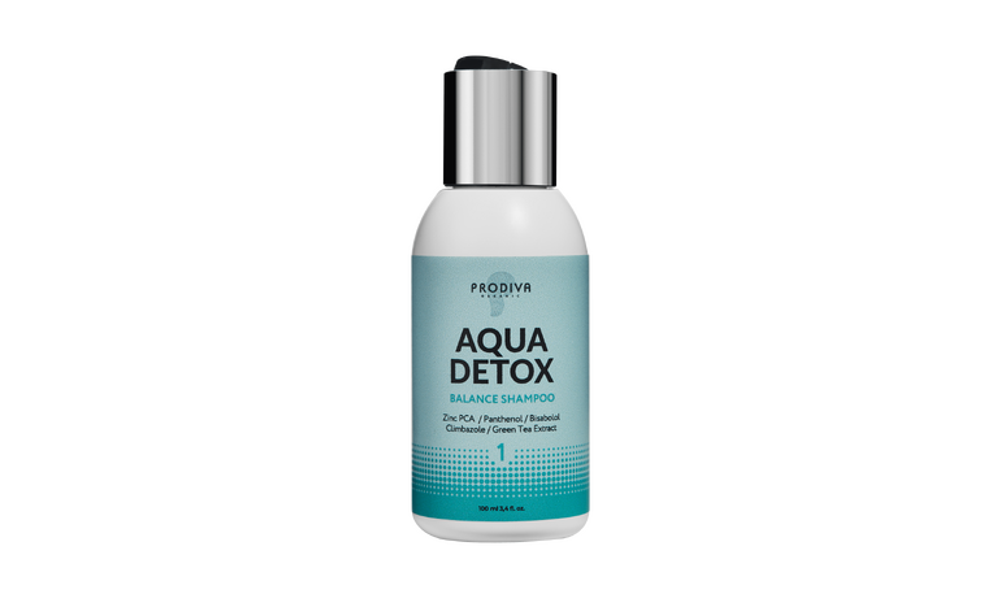 Prodiva, деликатный детокс-шампунь AQUA DETOX BALANCE SHAMPOO, 100 мл