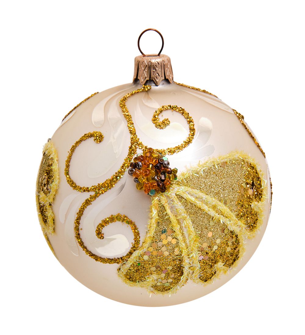 Элита НФШ-1324 Ел. украшение Шар «Трилистник» 80 мм