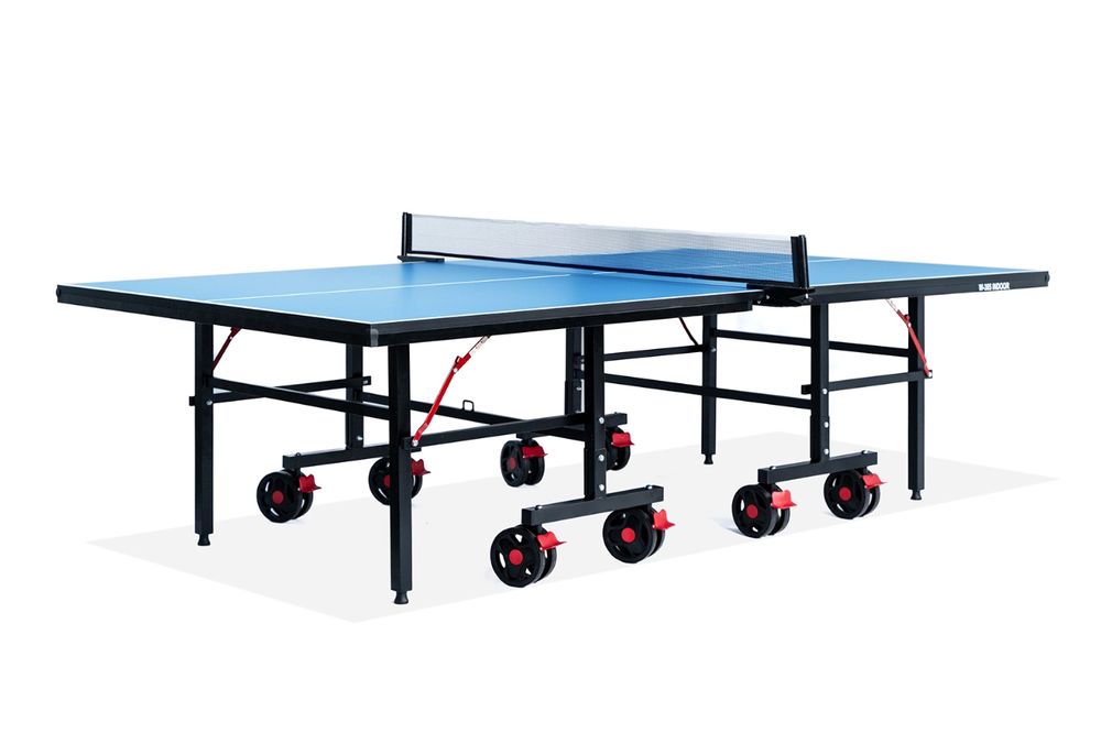 Теннисный стол складной для помещений &quot;W-385 Indoor&quot; (274 Х 152.5 Х 76 см )  с комплектом (сетка, 2 ракетки ,3 шарика )