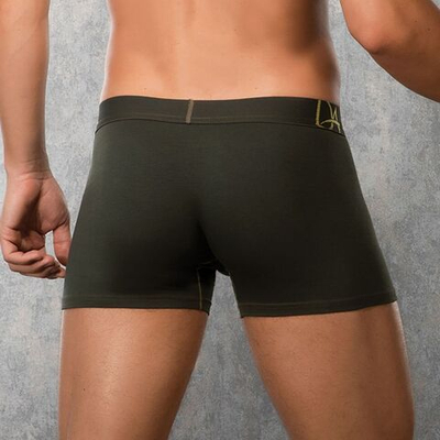 Боксеры с золотистыми контурными линиями Doreanse Panel (Размер: XL) (Цвет: хаки)