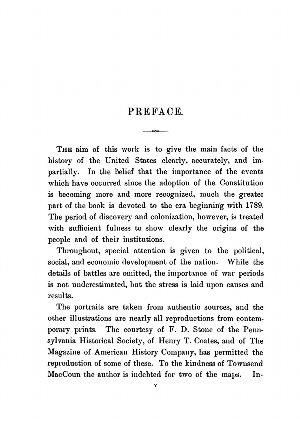 History of the United States | Allen Clapp Thomas