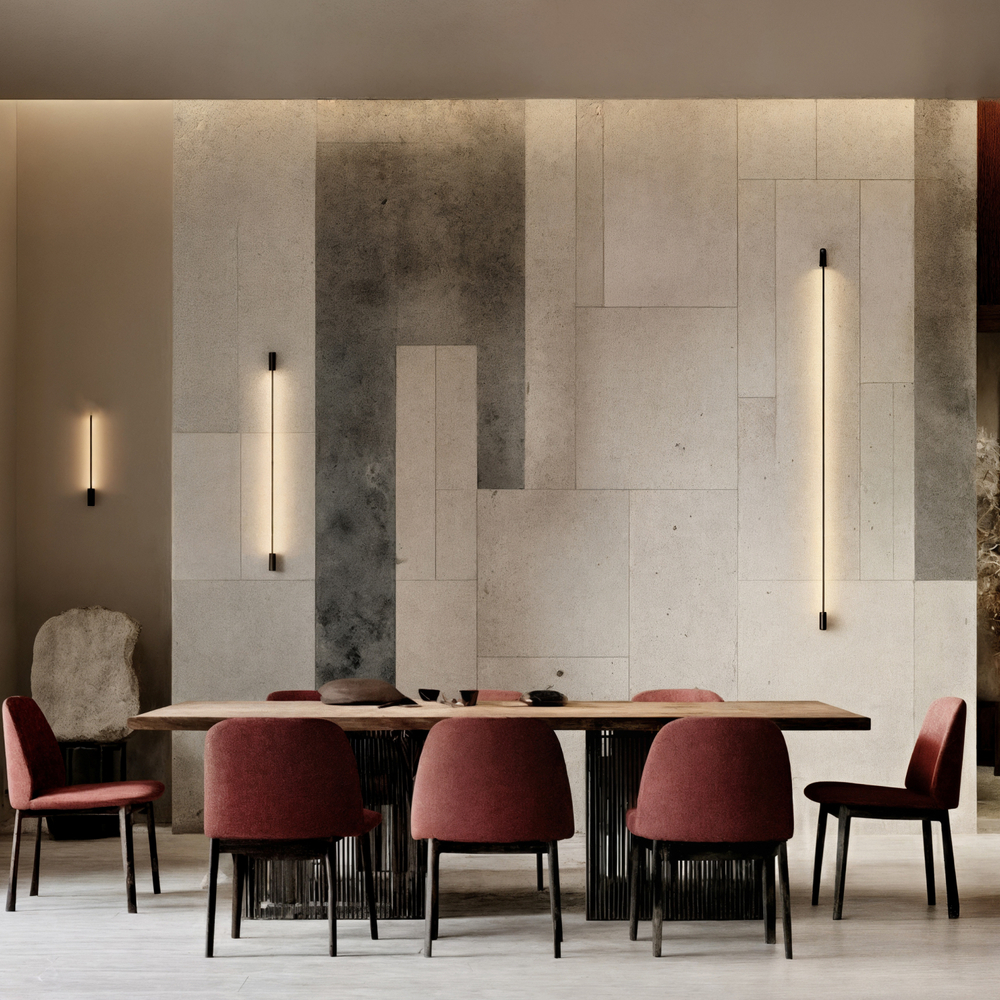 Светильник настенный TRIXRAY, 18Вт, 2200?мм, 3000К, алюминий, черный