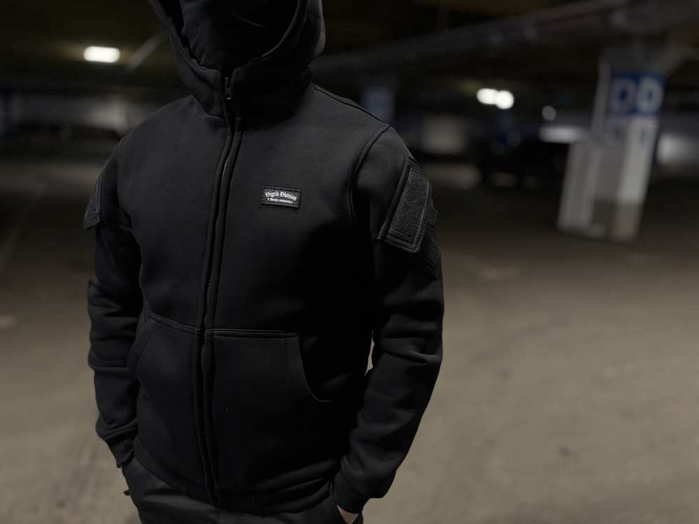 Зиппер Vigrid Division "Хурдал" Черный