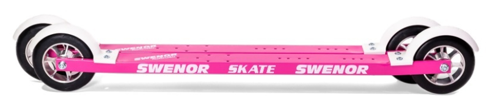 Лыжероллеры SWENOR коньк. Skate (колесо №2) Pink Edition