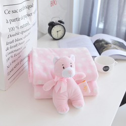 Плед 100х150 Sofi De MarkO Тедди розовый