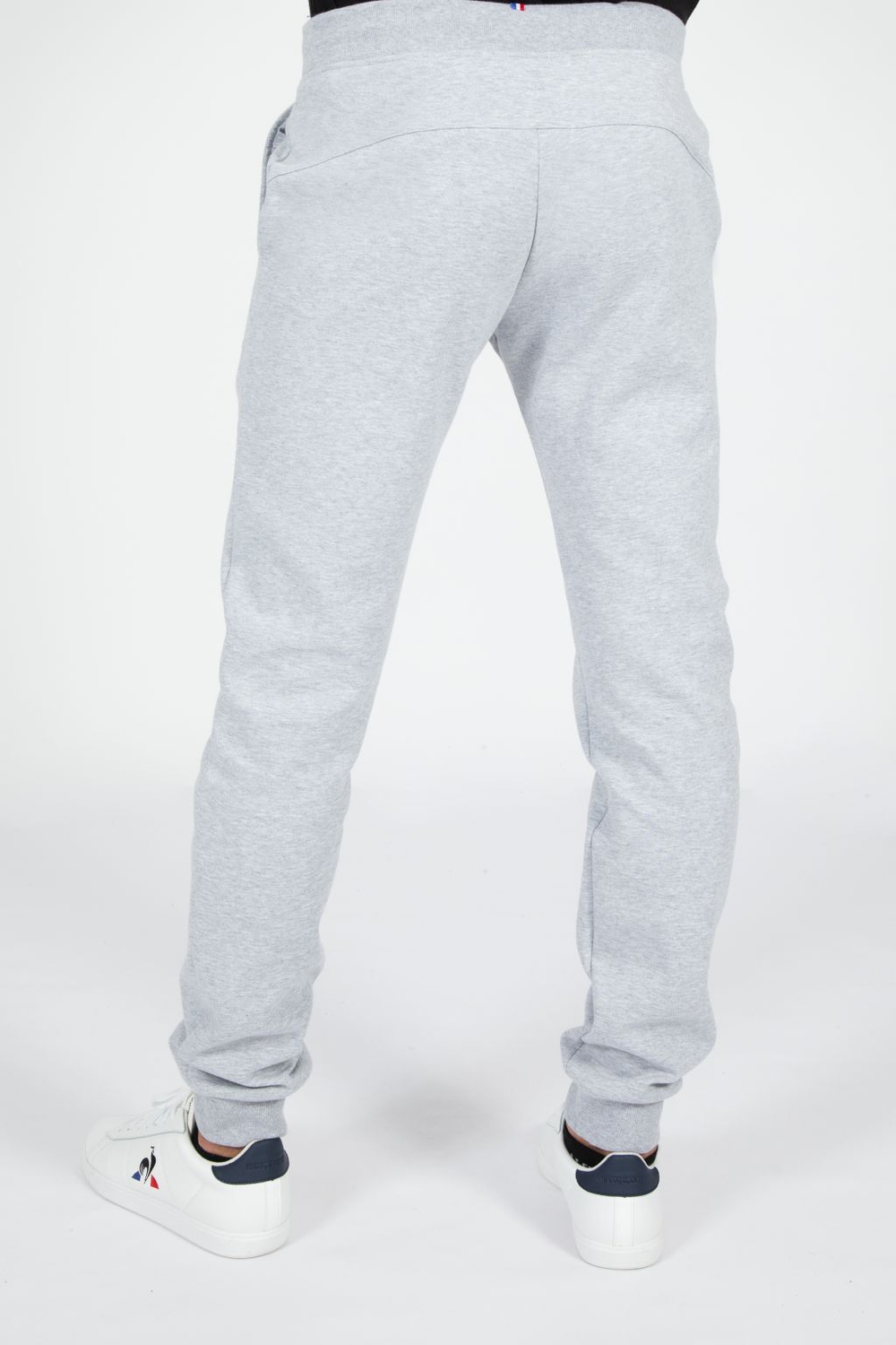 Мужские теннисные штаны Le Coq Sportif ESS Pant Slim No.2 M - gris chine clair