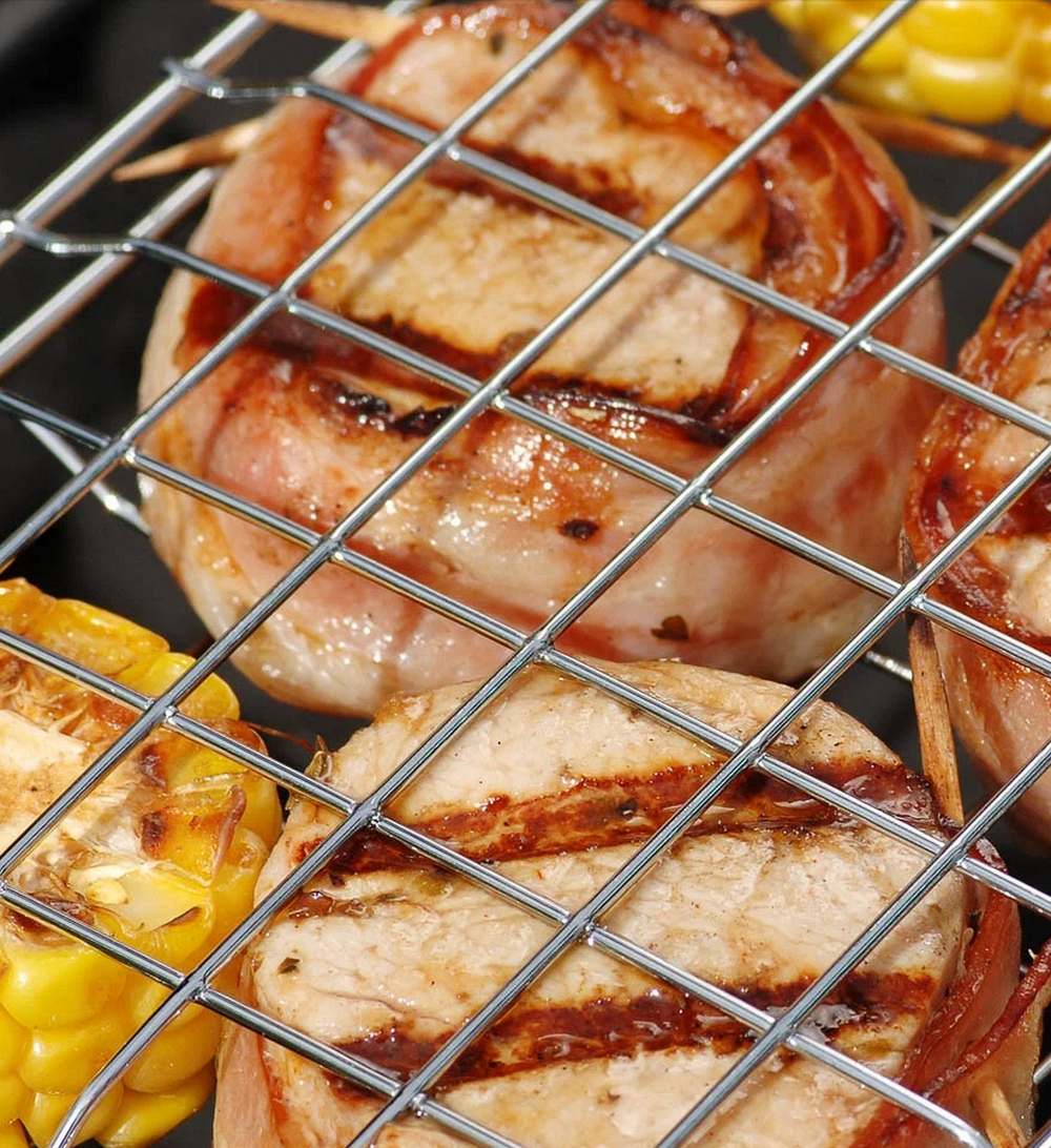 Решётка-гриль Ecos 22012D (31х24x1.5см.)