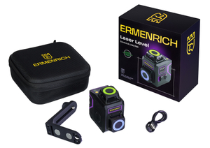 Лазерный уровень Ermenrich LV40 PRO, фиолетовый