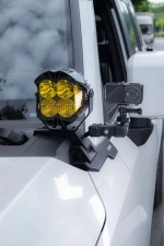 Крепление для установки дополнительного света для Toyota Land Cruiser Prado 250 LC250 Крузак Тойота доп фары кронштейны крепления