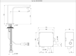 Смеситель для раковины SNR-CHR-35019PM