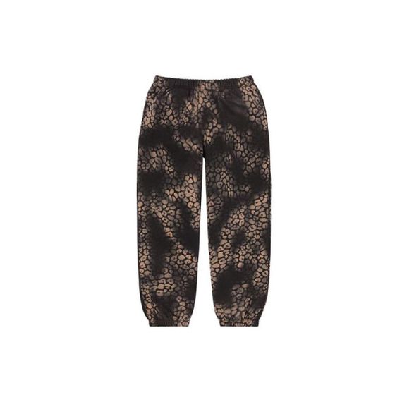 Supreme FW21 Week 19 Bleached Leopard Sweatpant