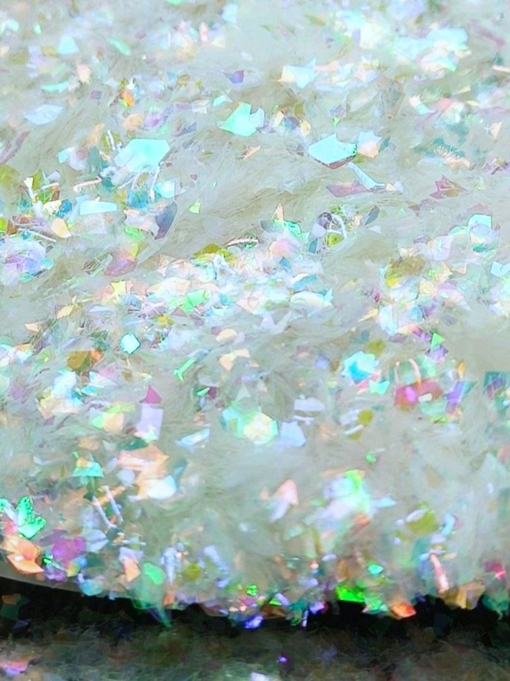 Хлопья - слюда 88715 хамелеон прозрачный - для литья изделий и творчества