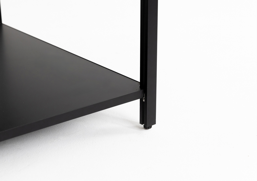 Cтол разделочный Lounge B-13, 40 см, черный/серый каспий