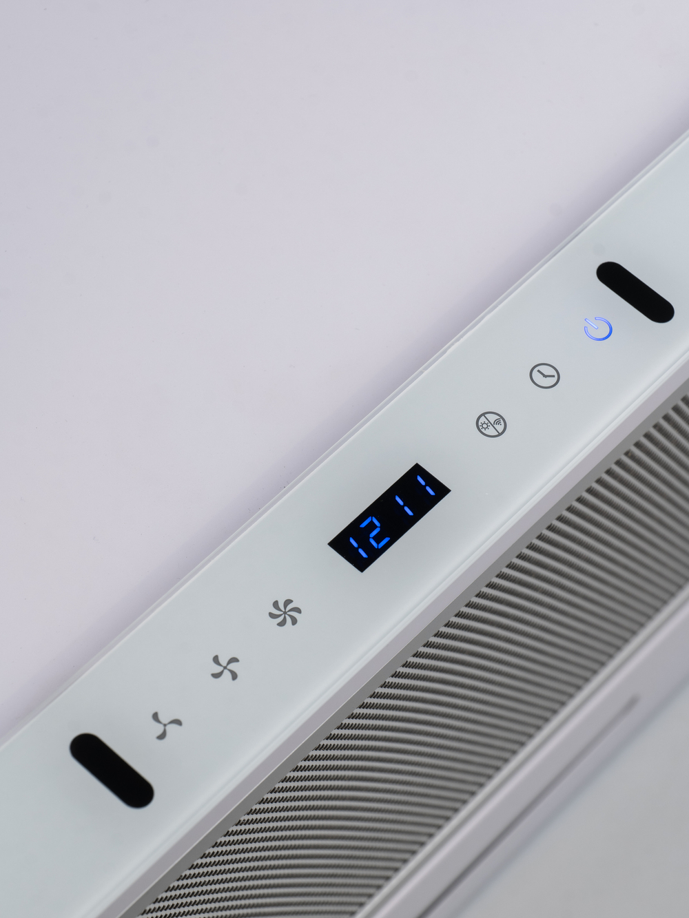 Кухонная вытяжка MACBI B-MTA-G60GW WHITE 1200м3/ч Белая, Жесты+Wi-Fi, авто выдвижная
