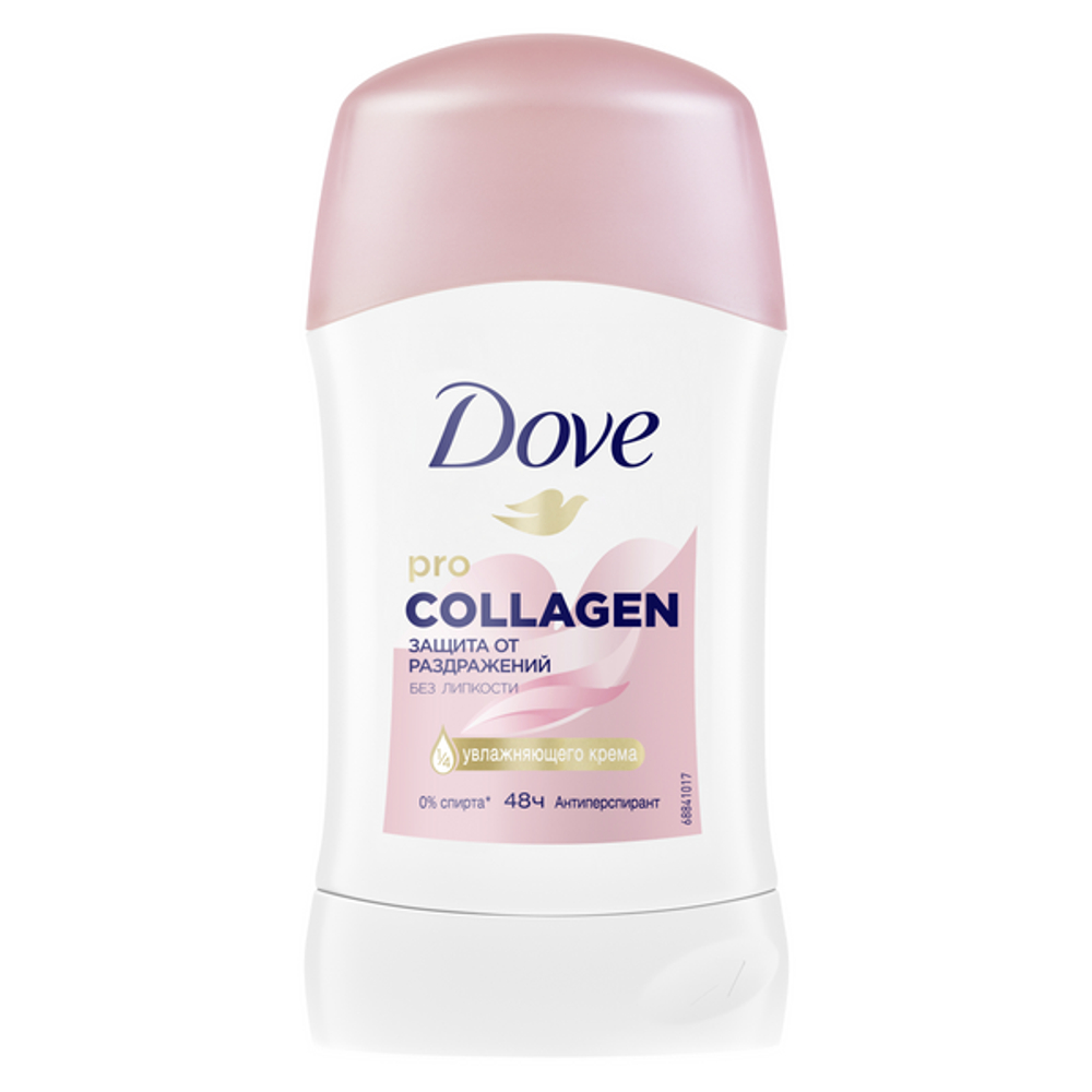 Dove Дез. СТИК PRO-Collagen защита от раздражений 40мл. *6*30* /480/4800/