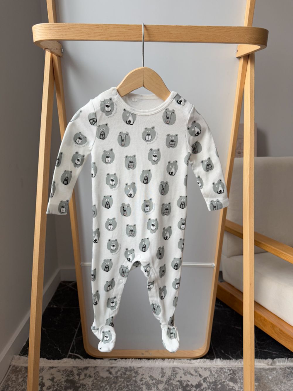 Хлопковый боди-слип Stella McCartney, 68