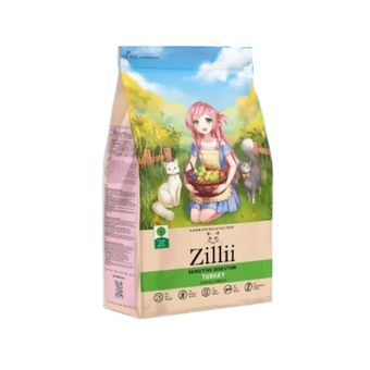 Корм для ZILLII (Зилли) Cat Sensitive Digestion 2кг индейка сухой для кошек с чувствительным пищеварением