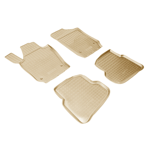 Ковры в салон Norplast/Unidec для Seat Ibiza IV в кузове 6J (2008-), Бежевый, арт.NPA10-C80-240-B
