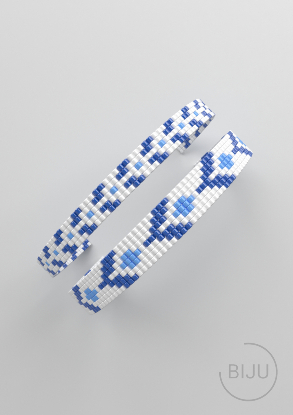 Схема LOOM, Схема браслета на станке, узор из Miyuki Delica 11/0, файл PDF, №443L