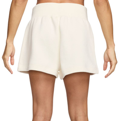 Женские теннисные шорты Nike Court Phoenix Fleece High-Waisted Loose Fit - pale ivory