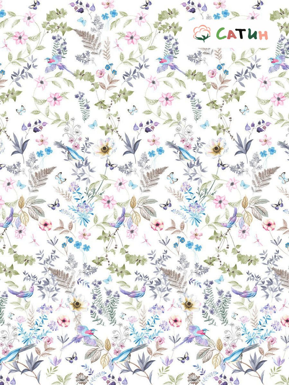 Простынь Milky Garden "Каролина" 200х215 см