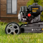 Газонокосилка бензиновая Denzel GLR-510SP-ZS 51 см, привод, травосборник 65 л 58825