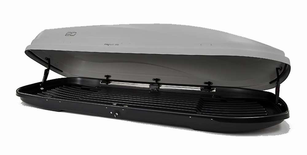 Автобокс Евродеталь Магнум 580 (серый карбон) 220х84х42 ED5-068B