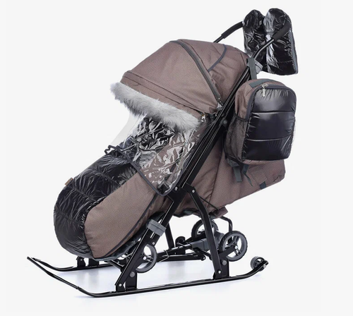 Санки Коляска GALAXY NOVA бронза