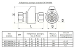 Клапан запорный газовый с электромагнитным приводом САРГАЗКОМ КЗГЭМ-БМ-25НД