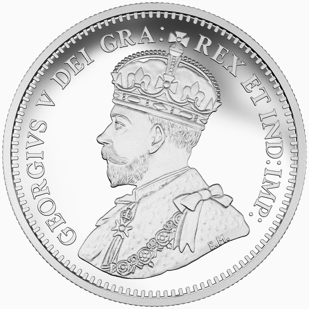 3 доллара На полях Фландрии Первая мировая война. Канада. 2015 год. PROOF